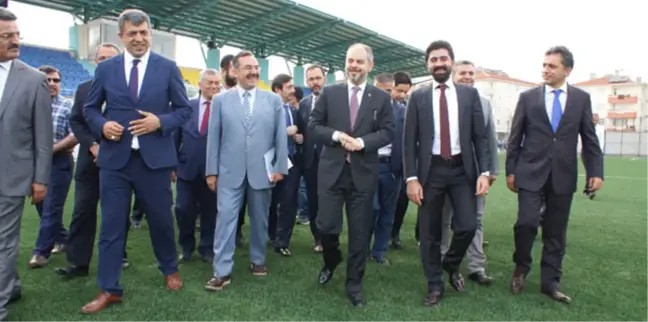 Bakan Kılıç, Çubuk Stadı'nda İncelemede Bulundu