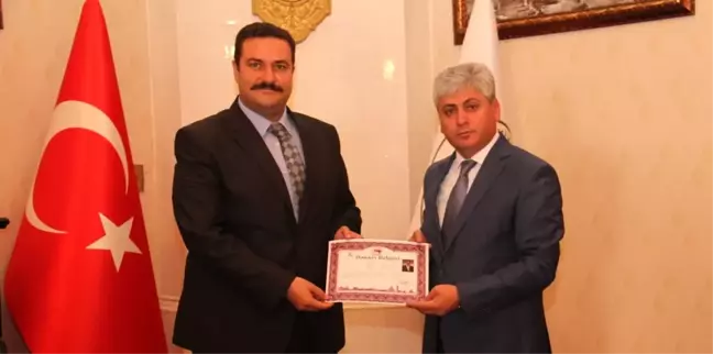 Kaymakam Şatıroğlu'ndan Vali Doğan'a Ziyaret