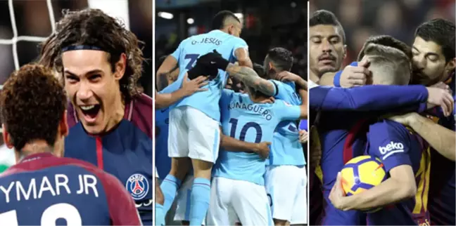 Psg, Manchester City ve Barcelona'nın Bileği Bükülmüyor