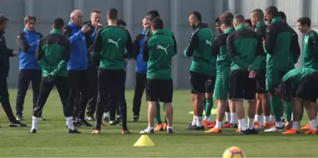 Bursaspor Taktik Çalıştı