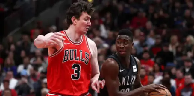 NBA'de Ömer Aşık'lı Bulls, Nets'e Boyun Eğdi