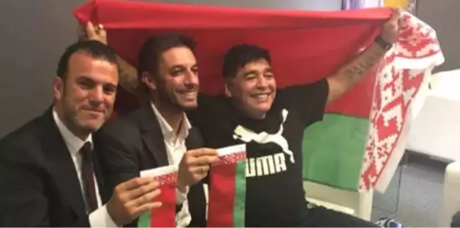 Maradona Hem Başkan Hem Teknik Direktör!