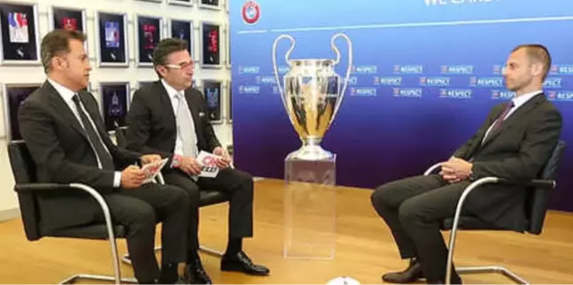 UEFA Başkanı Ceferin 20: 30'da Cnn Türk'te