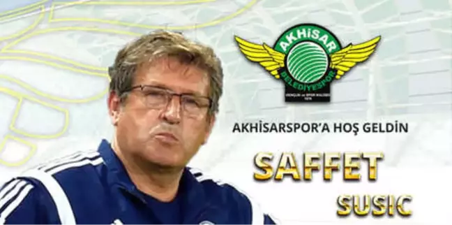 Akhisarspor'da Safet Susic İmzaladı