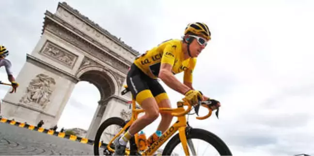 Fransa Bisiklet Turu'nda Şampiyon Geraint Thomas