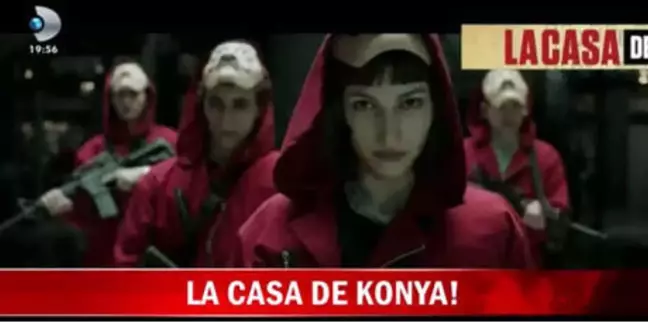 Konyaspor'dan 'La Casa de Papel'li Forma Tanıtımı!