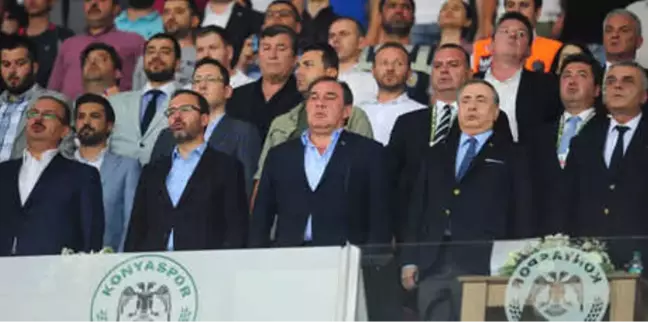 Spor Bakanı Kasapoğlu ile Tff Başkanı Demirören Süper Kupa Finalini Takip Etti!