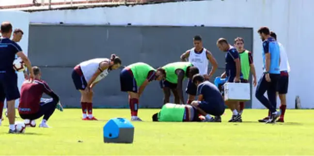 Trabzonspor'da Yusuf ve Mustafa Akbaş İdmanı Yarıda Bıraktı!