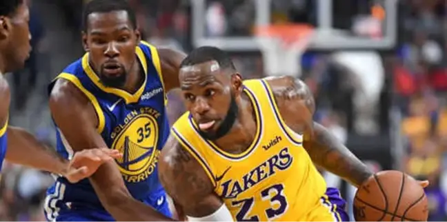 Los Angeles Laker, Warriors'u Devirdi