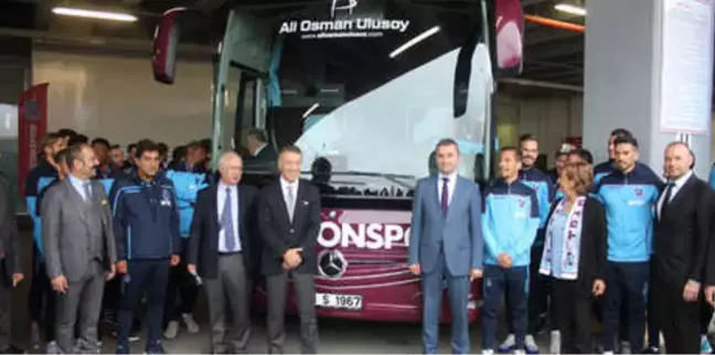 Trabzonspor'a Yeni Takım Otobüsü Tahsis Edildi