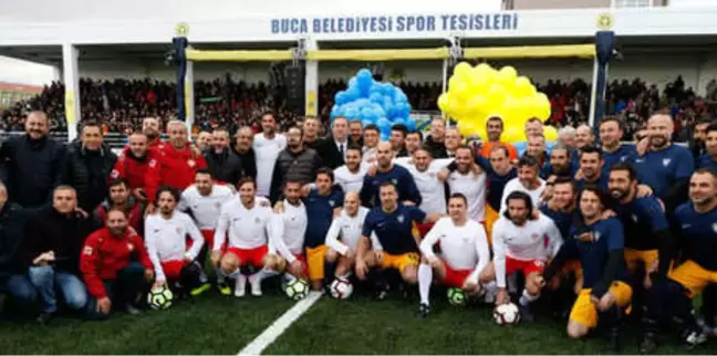 Eski Futbolcular, Spor Tesisi Açılışında Buluştu