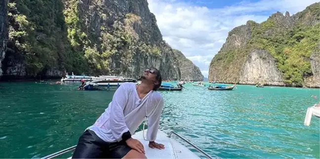 Oyuncu Boğaç Aksoy Tayland'da Tatil Yaptı