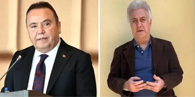 Antalya'daki kültür merkezinin bakımsızlığı olay çıkardı! Muhittin Böcek ve Tamer Karadağlı birbirine girdi