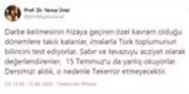 Rektör Ünal: