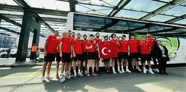 A Milli Erkek Basketbol Takımı İtalya'ya gitti