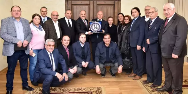 Erzurum Kent Konseyi'nden Başkan Sekmen'e Ziyaret