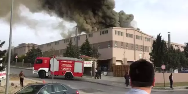 Çerkezköy'de Fabrikada Patlama