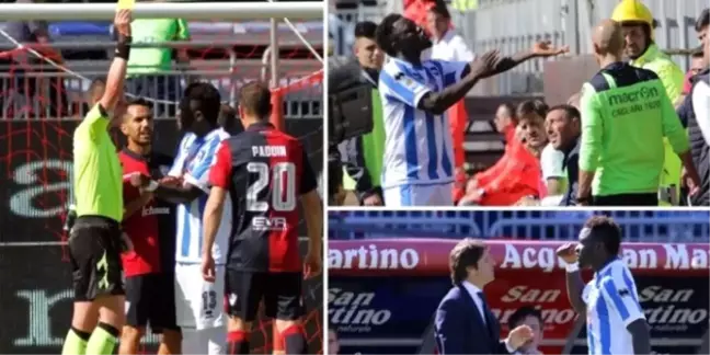 Muntari Irkçı Tezahürat Sonra Sahayı Terk Etti!