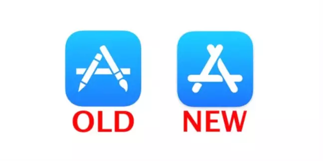 İos 11 Beta 6, Yeni Apple Store Logosu, Yıllar Sonra Değişti
