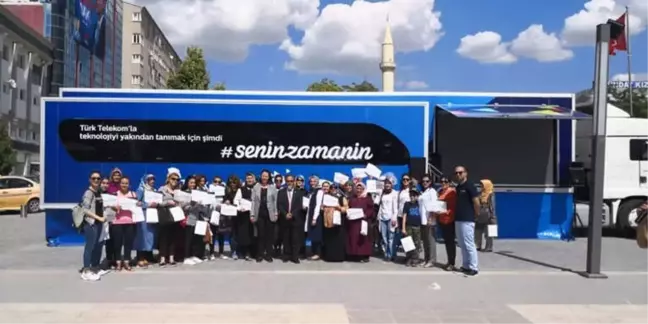 Türk Telekom'un Teknoloji Seferberliği Projesi Kırşehirli Kadınlarla Buluştu