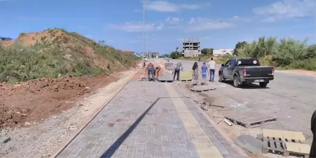 Alanya Belediyesi'nden Yol Çalışmaları