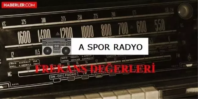 A Spor Radyo frekans numarası kaç? Aspor Radyo illere göre radyo frekans değerleri nedir? A Spor Radyo radyo frekans numarası!