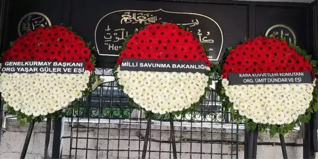 Emekli Orgeneral Halit Edip Başer'e son yolculuğuna uğurlandı