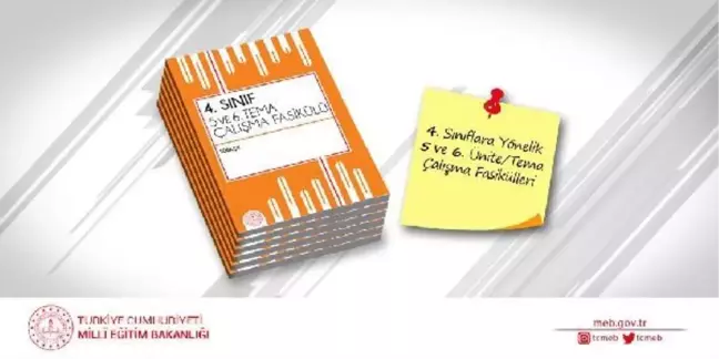 MEB'den 4'üncü sınıf öğrencileri için yeni kaynak desteği