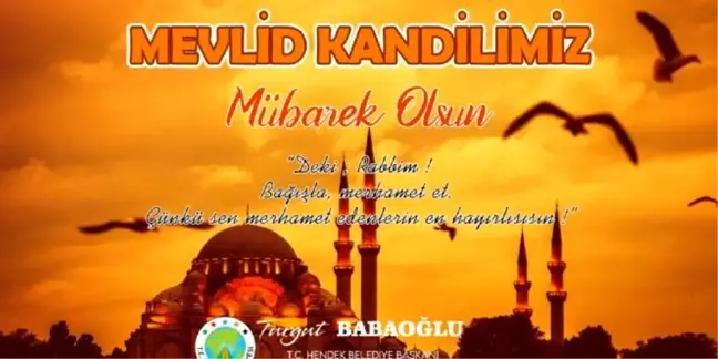 KANDİLİMİZ MÜBAREK OLSUN