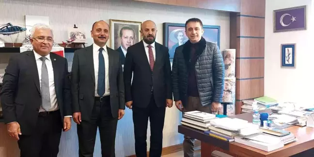 Belediye başkanları milletvekillerini ziyaret etti