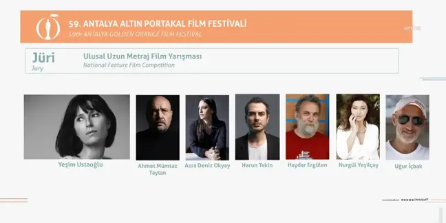 Antalya yerel haberleri | 59. Antalya Altın Portakal Film Festivali Ulusal Uzun Metraj Yarışma Jürisi Açıklandı
