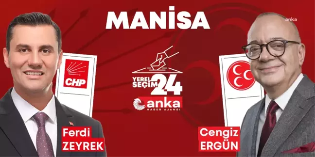 Manisa'da CHP Adayı Ferdi Zeyrek Seçimi Önde Götürüyor