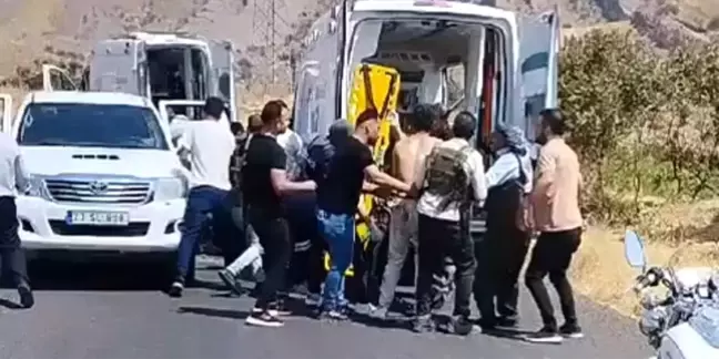 Şırnak'ta madencilik işletmesine ait servis aracı patladı: 1 ölü, 8 yaralı