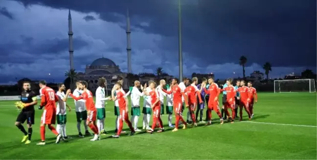 Bursaspor'un Hazırlık Maçında Gol Sesi Çıkmadı
