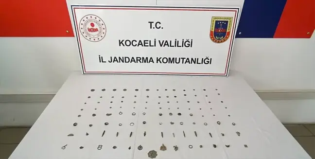 Kocaeli'de Tarihi Eser Kaçakçılığı Operasyonu: 1 Gözaltı