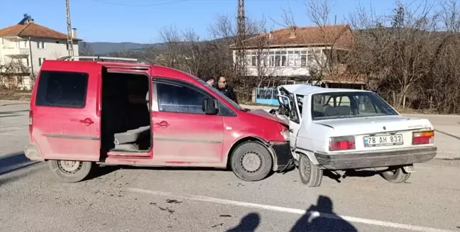 Safranbolu'da Trafik Kazası: Bir Yaralı