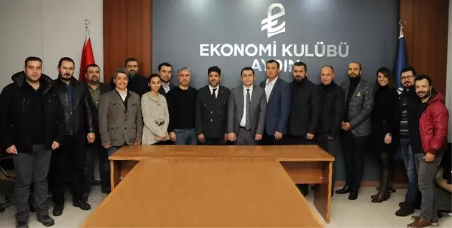 ADÜ Rektörü Prof. Dr. Aldemir'den Ekonomi Kulübü'ne teşekkür ziyareti
