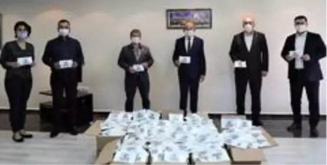Başkan Akın'dan 25 bin maske desteği