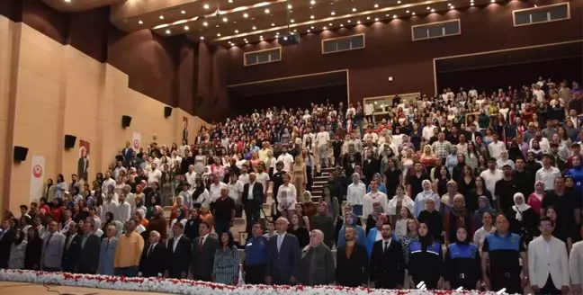 Gümüşhane Üniversitesi öğrencileri Filistin'e destek verdi