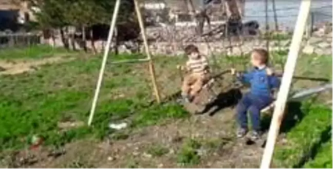 Sarıkamış'ta çocuklardan ilginç korona virüs diyaloğu