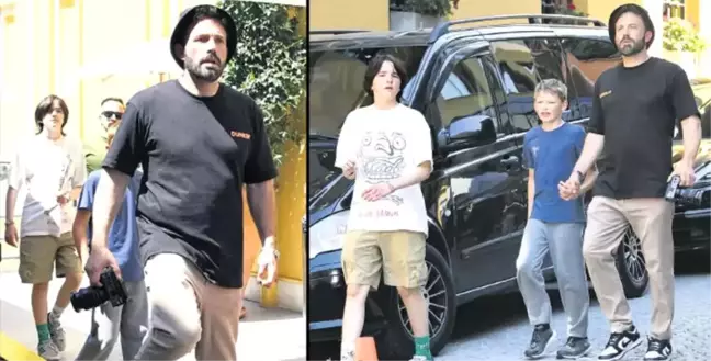 Ben Affleck İstanbul'da tatilde