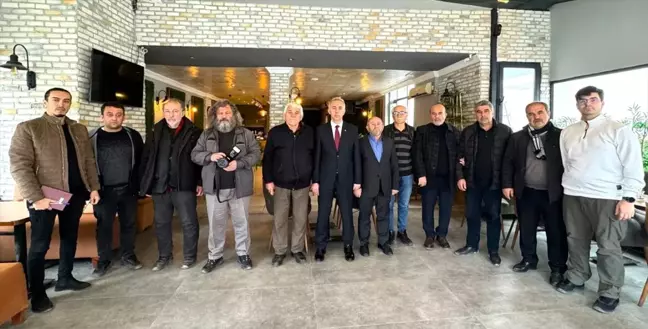 Taşova Belediye Başkanı Gazetecilerle Buluştu