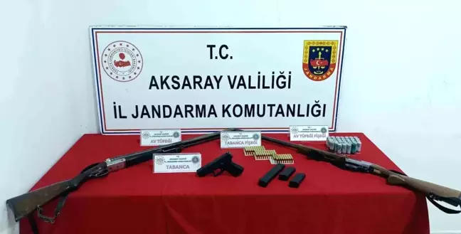 Aksaray'da Silah ve Mühimmat Operasyonu: Bir Gözaltı