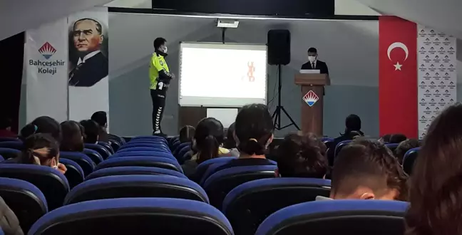 Ortaca'da trafik güvenliği eğitimi verildi