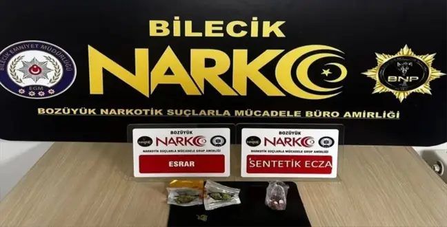 Bilecik'te Uyuşturucu Operasyonu: 3 Gözaltı