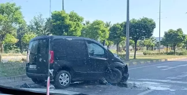 Zonguldak'ın Ereğli ilçesinde trafik kazası: 1 yaralı