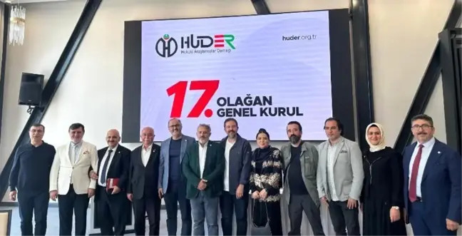 HUDER 17. Olağan Genel Kurulu'nda yeni başkan seçildi