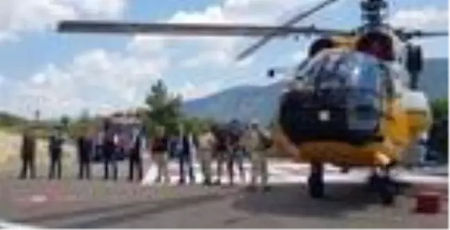 Son Dakika: Karabük'te yangın söndürme helikopteri 3 ay görev yapacak