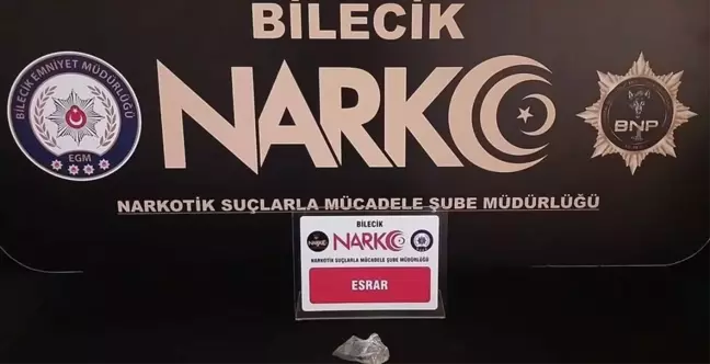 Bilecik'te Uyuşturucu Bulunan Zanlı Gözaltına Alındı