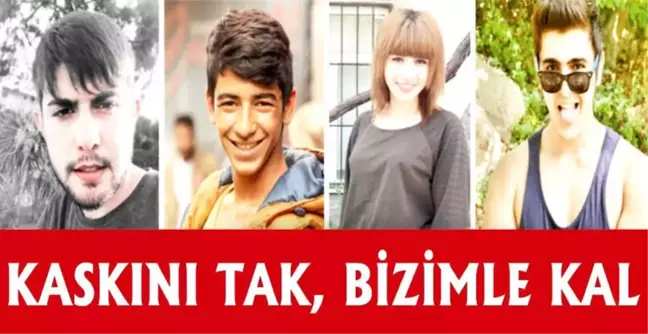 AK Parti Gençlik Kollarından 'Kaskını Tak, Bizimle Kal' Etkinliği